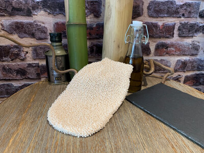 Gant exfoliant bambou