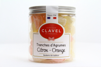 Bonbons tranche citron orange