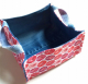 Panier rouge pour lingettes - image 2