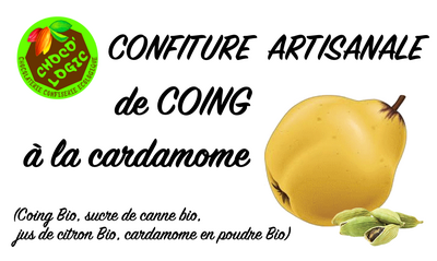 Confiture coing à la cardamome