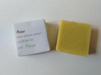Savon romarin en fleur