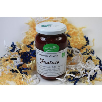 Confitures fraises bio 420g