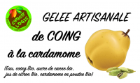 Gelée coings à la cardamome