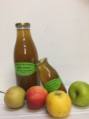 Jus de pommes 4 variétés
