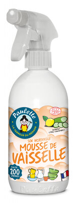 Mousse de vaisselle paulette