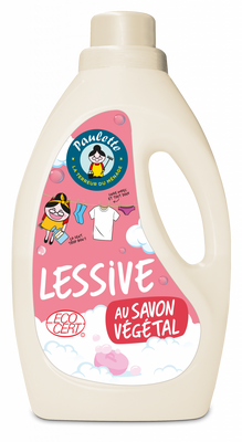 Lessive au savon végétal 1.25l