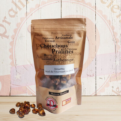 Pralines noisettes miel de tournesol