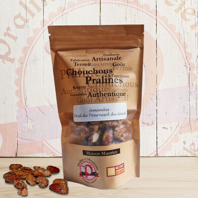 Pralines amandes miel de tournesol