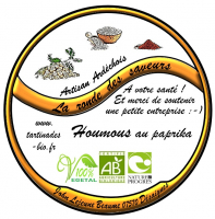 Houmous au paprika