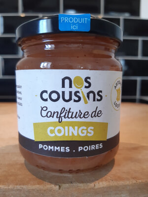 Confiture de coing-pomme-poire