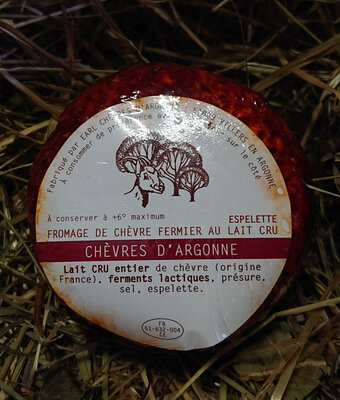 Chèvre frais espelette aop