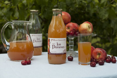 Jus de pommes artisanal
