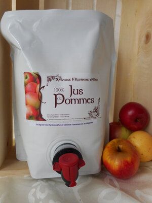 Jus de pommes poche 3l
