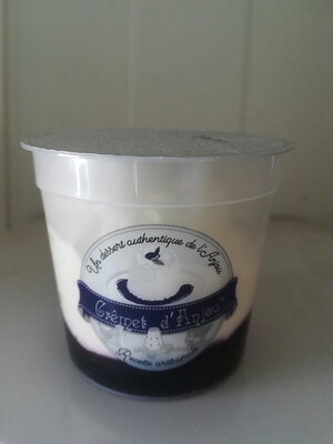 Crêmet d'anjou sur lit