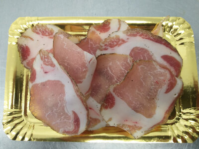 Chiffonnade de coppa
