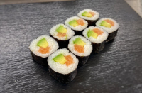 Maki saumon avocat