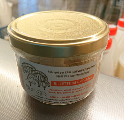Rillette de chevreau