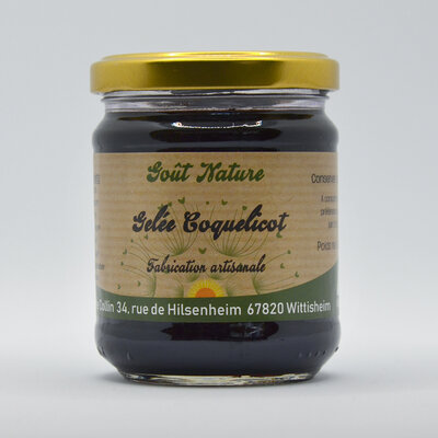 Gelée pétales de coquelicot