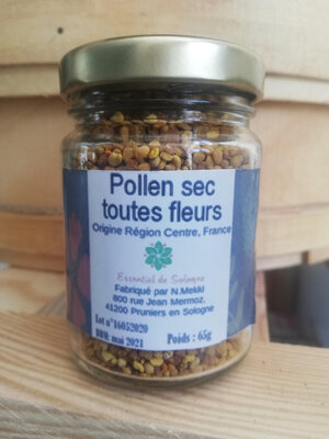 Pollen sec toutes fleurs