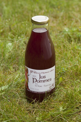 Jus de pommes mûres sauvages