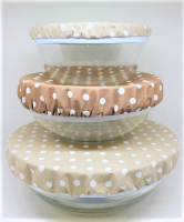 Couvre plat lot de 3 pois