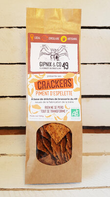 Crackers piment d'espelette