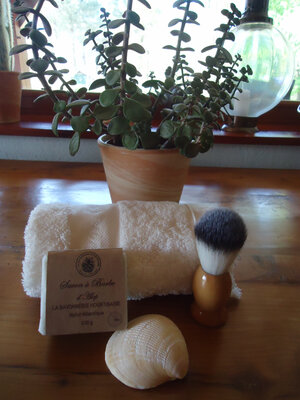 Savon à barbe d'alep