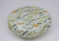 Couvre plat petit feuilles vertes