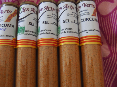 Sel au curcuma