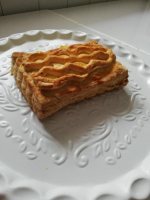 Feuilleté de volaille au safran