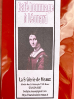 Café hommage à léonard de vinci