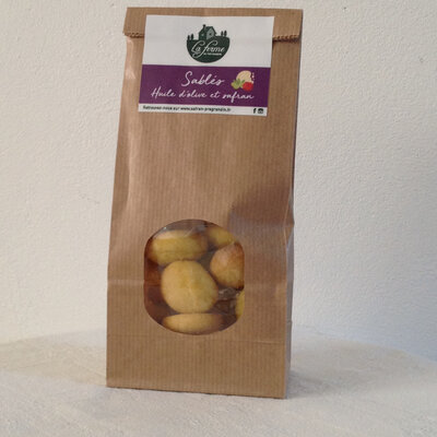 Sablés huile d'olive et safran