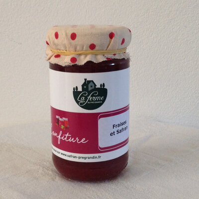 Confiture de fraises et safran