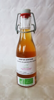 Sirop de gentiane bio