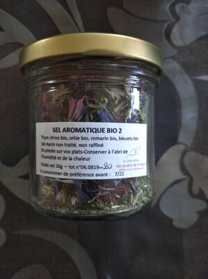 Sel aromatique des prairies bio