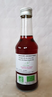 Vinaigre thym cumin/sarriette