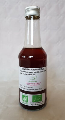 Vinaigre thym citron/sarriette