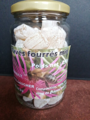 Pavés fourrés au miel