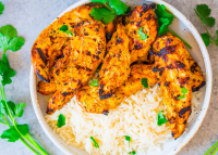Filet de poulet mariné tandori