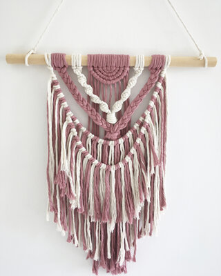 Suspension macramé