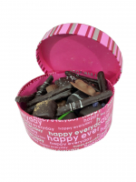 Boite fantaisie garnie de chocolats