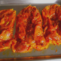 Cuisse de poulet désossée marinée