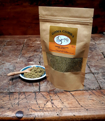 Goma comba (sésame et combava)