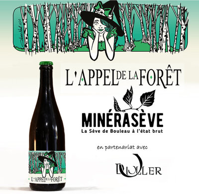 Bière à la sève de bouleau 75cl
