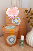 Coffret cadeau baume lèvres/tisane
