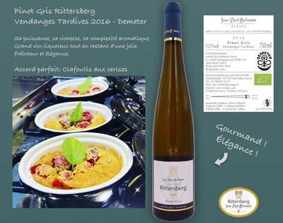 Pinot gris vendanges tardives