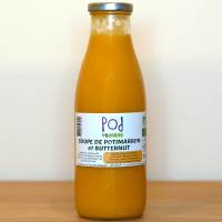 Soupe de potimarron et butternut bio