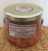 Langue de boeuf sauce piquante (2p)