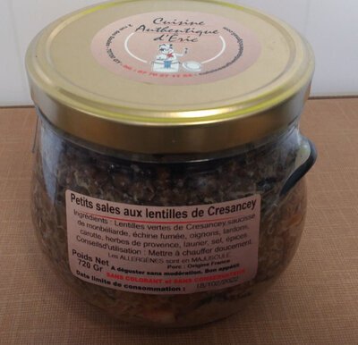 Petit salé aux lentillles cresancey