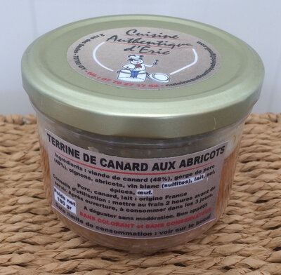 Terrine de canard aux abricots